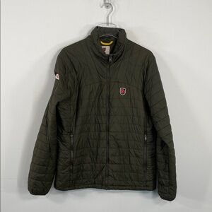 Explorer's Club X Fjallraven Men's Expedition X-LÄTT Jacket i Deep Forest Sz L